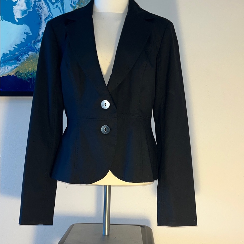 Merona  Collection Black Blazer Size 8